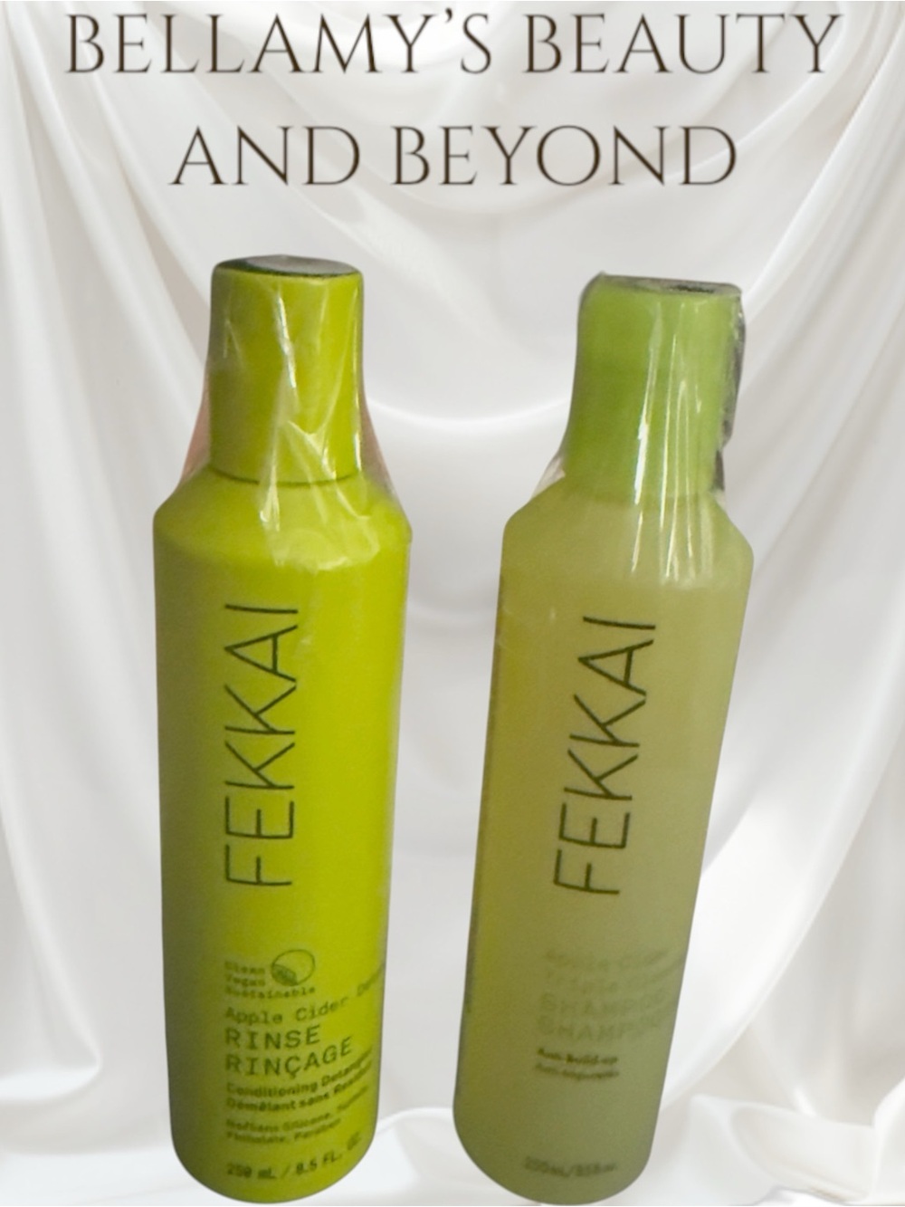 Fekkai Apple Cider Triple Cleanser Shampoo & Detox Rinse./8.5 Fl.oz.. 

Ships ne